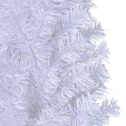 Berkfield Home Artificial Christmas Tree with Thick Branches White 180 cm PVC - thumbnail 5