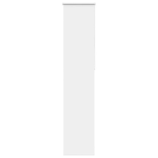 Berkfield Home Roller Blind Blackout White 45x210 cm Fabric Width 40.7 cm Polyester - image 1