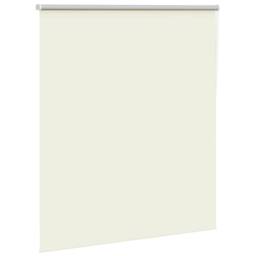 Berkfield Home Roller Blind Blackout Marine 130x230 cm Fabric Width 126.6 cm Pol… in Off-White - thumbnail 1