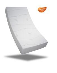Sareer Furniture Limited Diamond 8 Inch Memory Foam Mattress in White - Size: Double - thumbnail 2