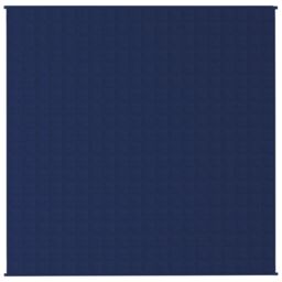 Berkfield Home Weighted Blanket Blue 200x200 cm 9 kg Fabric - thumbnail 3