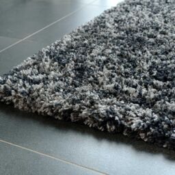 Kukoon Grey Charcoal Super Soft Shaggy Area Rug in Stone - Size: 120 cm x 170 cm - thumbnail 3