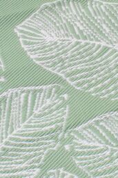 Fusion 'Matteo' Leaf Print UV Resistant Outdoor Rug in Green - Size: 170 cm x 120 cm - thumbnail 3