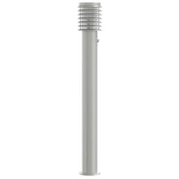 Berkfield Home Outdoor Floor Lamp with Sensor Silver 110cm Stainless Steel - thumbnail 5
