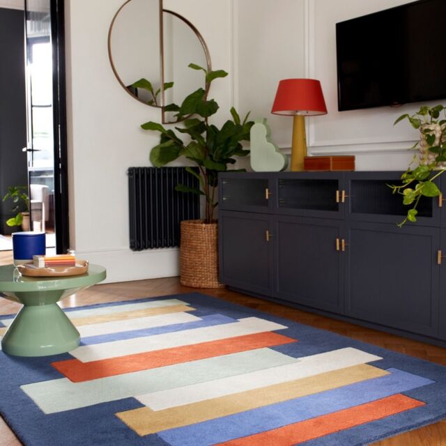 The Rug Shop UK Wool Multi Handmade Easy to clean Area Rug - Size: 160 cm x 230 cm - image 1
