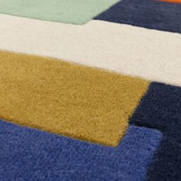 The Rug Shop UK Wool Multi Handmade Easy to clean Area Rug - Size: 160 cm x 230 cm - thumbnail 6