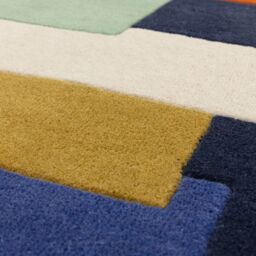 The Rug Shop UK Wool Multi Handmade Easy to clean Area Rug - Size: 160 cm x 230 cm - thumbnail 2