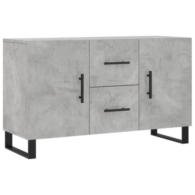 Berkfield Home Sideboard Concrete Grey 100x36x60 cm Engineered Wood - Size: 100 x 36 x 60 cm - image 1