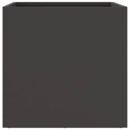 Berkfield Home Planters 2 pcs Black 32x30x29 cm Steel - Size: 32 x 30 x 29 cm - thumbnail 6