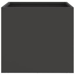 Berkfield Home Planters 2 pcs Black 32x30x29 cm Steel - Size: 32 x 30 x 29 cm - thumbnail 5