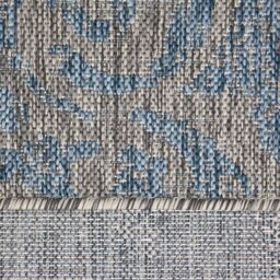Kukoon Blue & Grey Mottled Outdoor, Garden & Patio Area Rug - Size: 120 cm x 170 cm - thumbnail 4