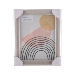 Voltico MDF Photo Wood Grain Frame 8x10inch Picture Holder in Light Grey - thumbnail 2
