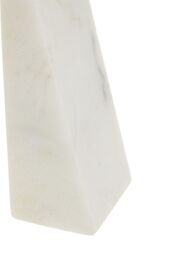 Orsina Marris Set Of 2 Marble Bookends in White - thumbnail 5