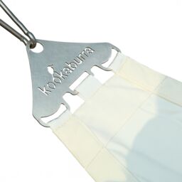 Primrose 3m Triangle Pro Waterproof Garden Sail Shade Canopy 98% UV Block in Ivory - thumbnail 5