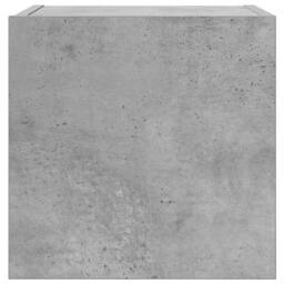 Berkfield Home Wall Mounted TV Cabinets 2 pcs Concrete Grey 30.5x30x30 cm - thumbnail 5
