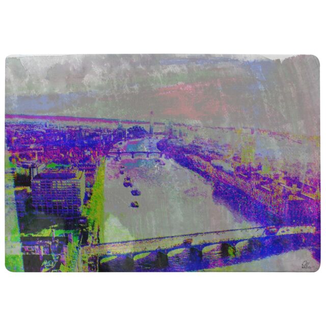 Benjamin Tate Design London Eye View Rug in Natural - Size: Large - image 1