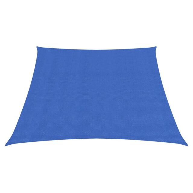 Berkfield Home Sunshade Sail 160 g/m ² Blue 3/4x2 m HDPE - image 1