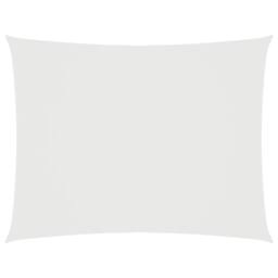 Berkfield Home Sunshade Sail Oxford Fabric Rectangular 3x5 m White