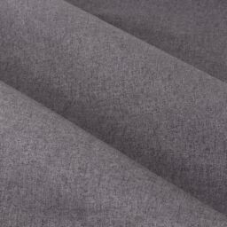 Furn Dawn Blackout Pencil Pleat Curtain Pair in Charcoal - Size: 117 cm width x 183 cm drop - thumbnail 4