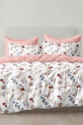 Ezysleep Fleur Floral Printed Duvet Set in Pink - Size: King - thumbnail 2