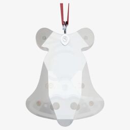 Swarovski Holiday Cheers Gingerbread Bell Ornament 5681580 in Gold - thumbnail 2