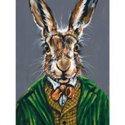 Louise Brown Hartley Canvas Print in Green - thumbnail 1