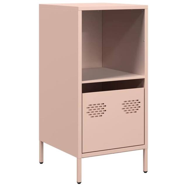 Berkfield Home Sideboard Pink 35x39x73.5 cm Cold-rolled Steel - image 1