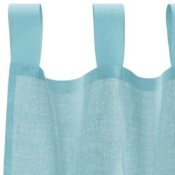 Berkfield Home Voile Curtains with Rod Pockets 2 pcs Turquoise - thumbnail 5