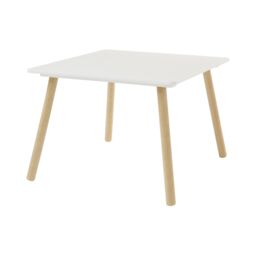 Liberty House Toys White & Pinewood Table & Chair set - thumbnail 6