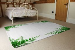 Benjamin Tate Design Green Botanicals Designer Rug in Natural - Size: Large - thumbnail 3