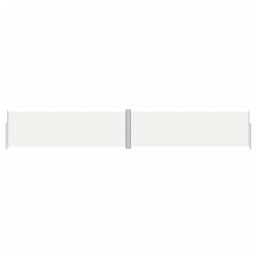 Berkfield Home Retractable Side Awning Cream 160x1000 cm in Beige - thumbnail 2