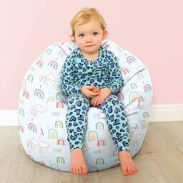 rucomfy Beanbags rucomfy Rainbow Sky Kids Bean Bag Chair - Indoor Seating for Children - thumbnail 2
