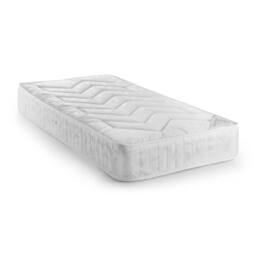 Cheshire Oakham Deluxe Semi-Orthopaedic Mattress 76cm Small Single in White - thumbnail 1