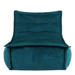 icon Dolce Large Beanbag Lounger, Velvet (4-Pack) in Teal - thumbnail 4