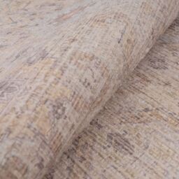 Kukoon Pale Beige Boho Vintage Style Distressed Living Room Bedroom Area Rug in Fawn - Size: 190 cm x 280 cm - thumbnail 8