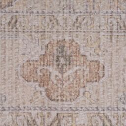 Kukoon Pale Beige Boho Vintage Style Distressed Living Room Bedroom Area Rug in Fawn - Size: 190 cm x 280 cm - thumbnail 7