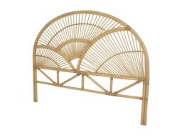 Vente-unique Headboard 160 Cm - Rattan - Natural - EFELA in Light Oak - Size: Double - thumbnail 6