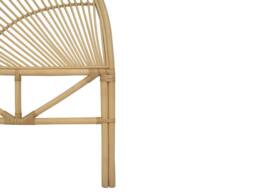 Vente-unique Headboard 160 Cm - Rattan - Natural - EFELA in Light Oak - Size: Double - thumbnail 8