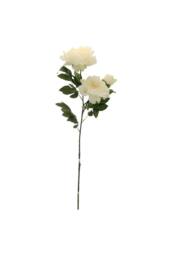 KDMD Three Peony Cream 82cm Artificial Flowers - thumbnail 9