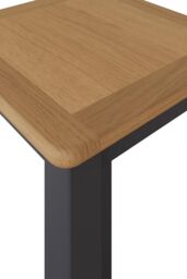 FWStyle Painted Graphite Blue Tall Side Table Ready Assembled in Dark Blue - thumbnail 5