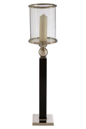 Orsina Functional Design Large Black Candle Holder, High Quality - thumbnail 3