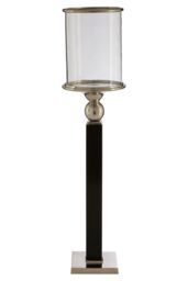 Orsina Functional Design Large Black Candle Holder, High Quality - thumbnail 5