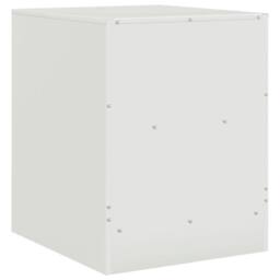 Berkfield Home Stylish Bedside Cabinets 2 pcs White 34.5x39x44 cm Steel - thumbnail 9