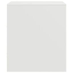 Berkfield Home Stylish Bedside Cabinets 2 pcs White 34.5x39x44 cm Steel - thumbnail 8