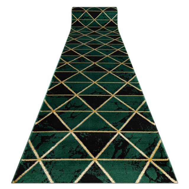 RugsX Exclusive Emerald Runner in Green - Size: 100 cm x 210 cm - image 1
