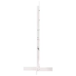 Berkfield Home Wooden Christmas Tree for Decoration White 120 cm Solid Wood Pine - thumbnail 4
