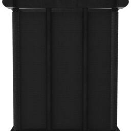 Berkfield Home Modern 9-Cube Display Shelf Black 103x30x107.5 cm Fabric - thumbnail 5