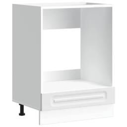 Berkfield Home Oven Cabinet Kalmar White Engineered Wood - thumbnail 2