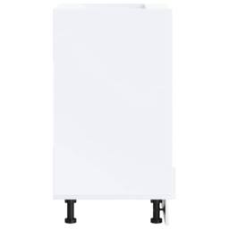 Berkfield Home Oven Cabinet Kalmar White Engineered Wood - thumbnail 5