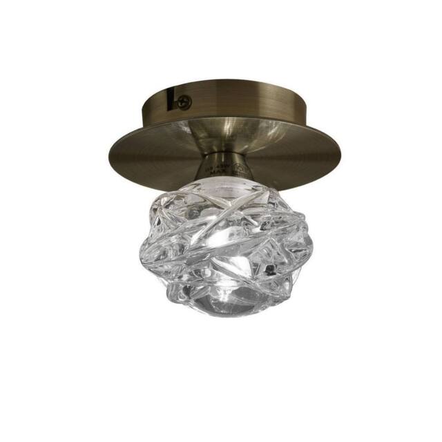 Netlighting Maremagnum Ceiling 1 Light G9 Antique Brass in Bronze - image 1
